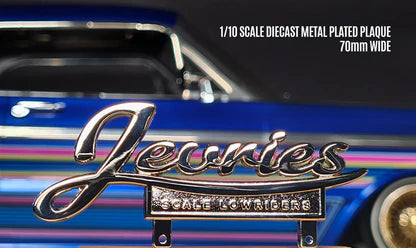 Jevries Plaque - 1/10 Scale Diecast